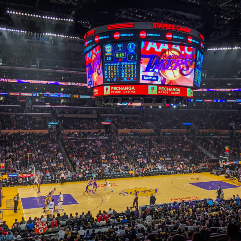 Taxi al Staples Center