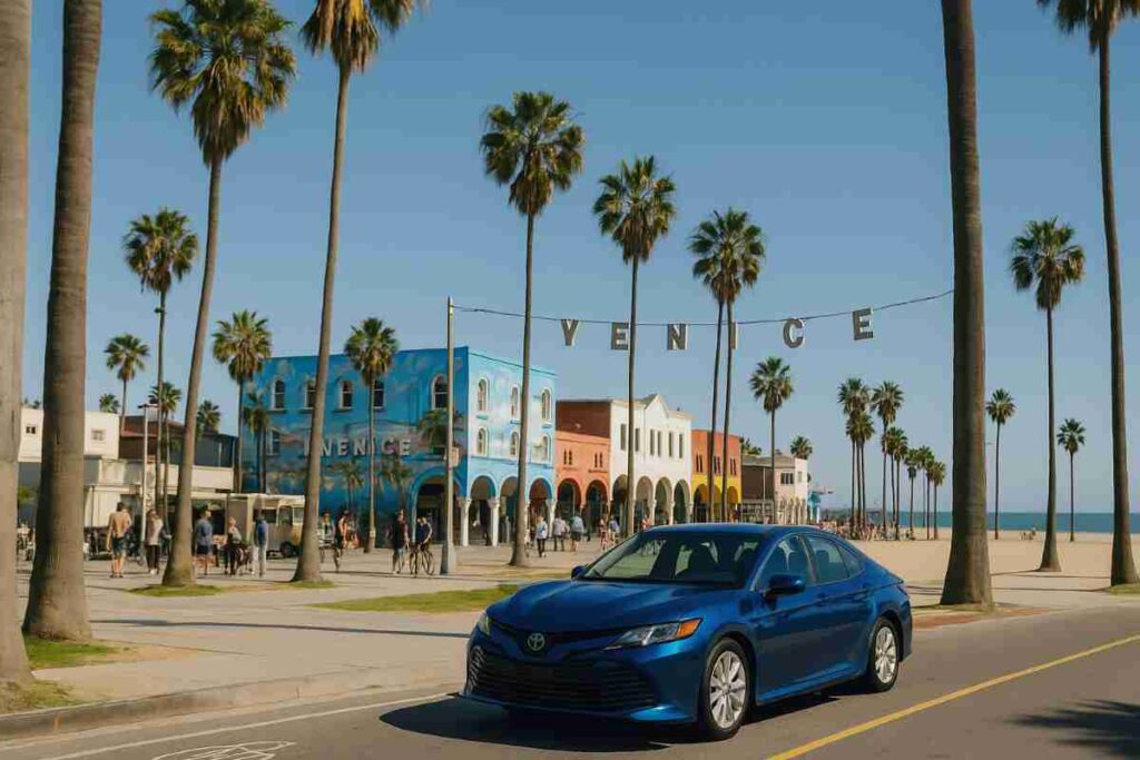 taxi from lax to venice beach